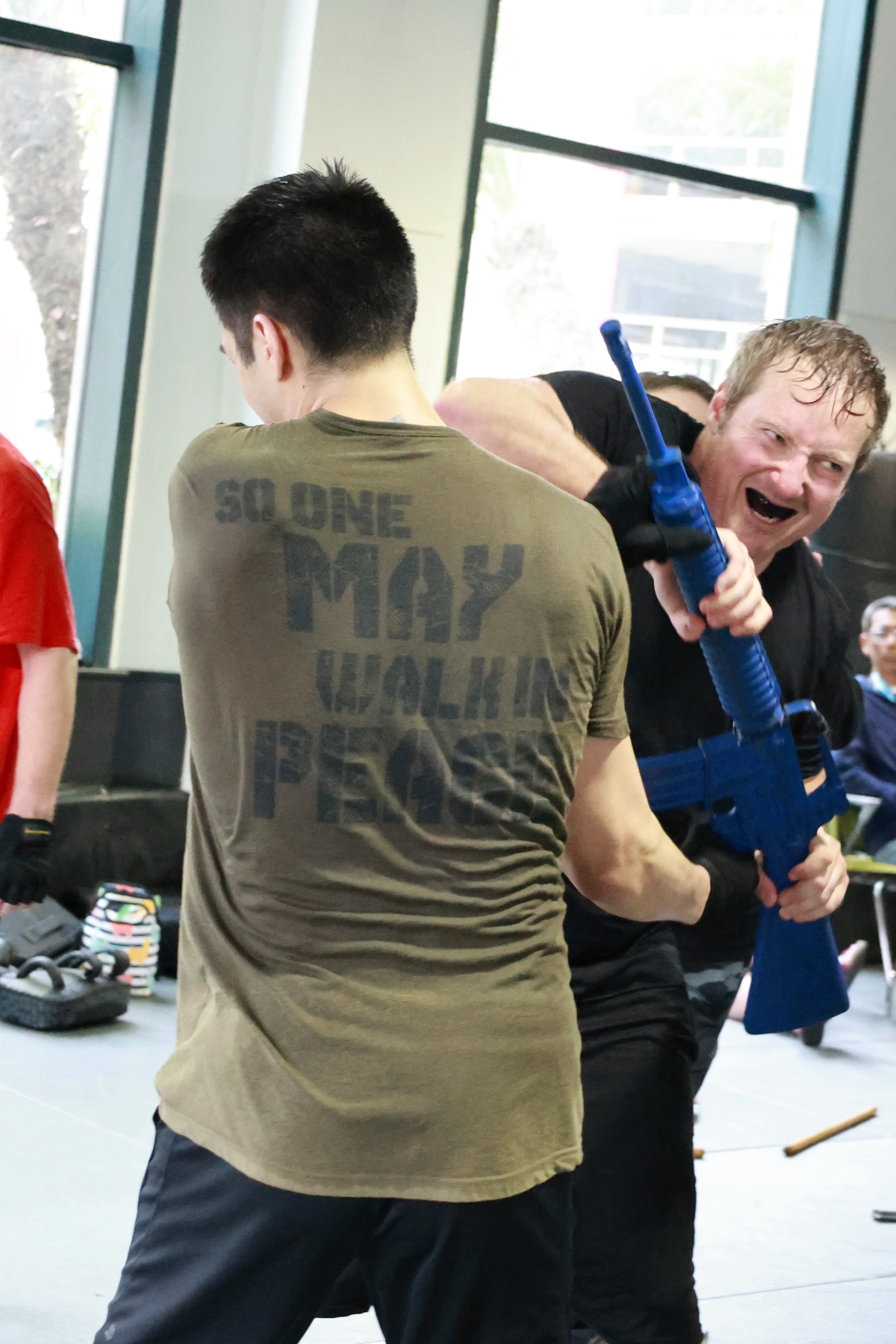 KLR Krav Maga training
